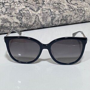 NEW Kate Spade New York Britton Polarized Sunglasses in Black 55mm